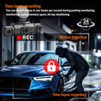 Dash Cam Wireless per Auto Anteriore e Posteriore con Visione Notturna