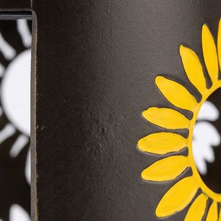 Bloomara – Lanterna Solare a Forma di Girasole con Motivi di Luce Colorati
