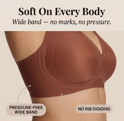 Comforel – Reggiseno Wireless Deep-V per Donna