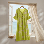 Solenya – Abito Midi Floreale da Donna