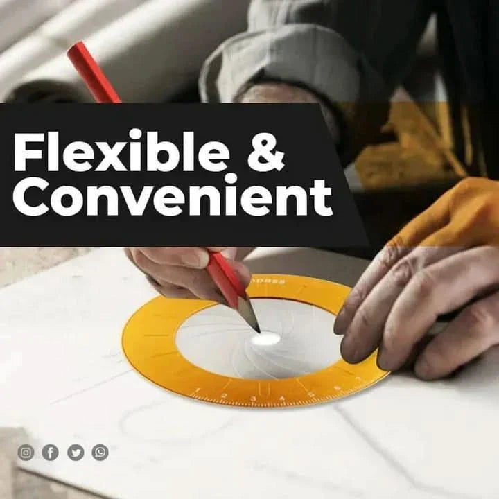 Regola - Disegna cerchi perfetti facilmente