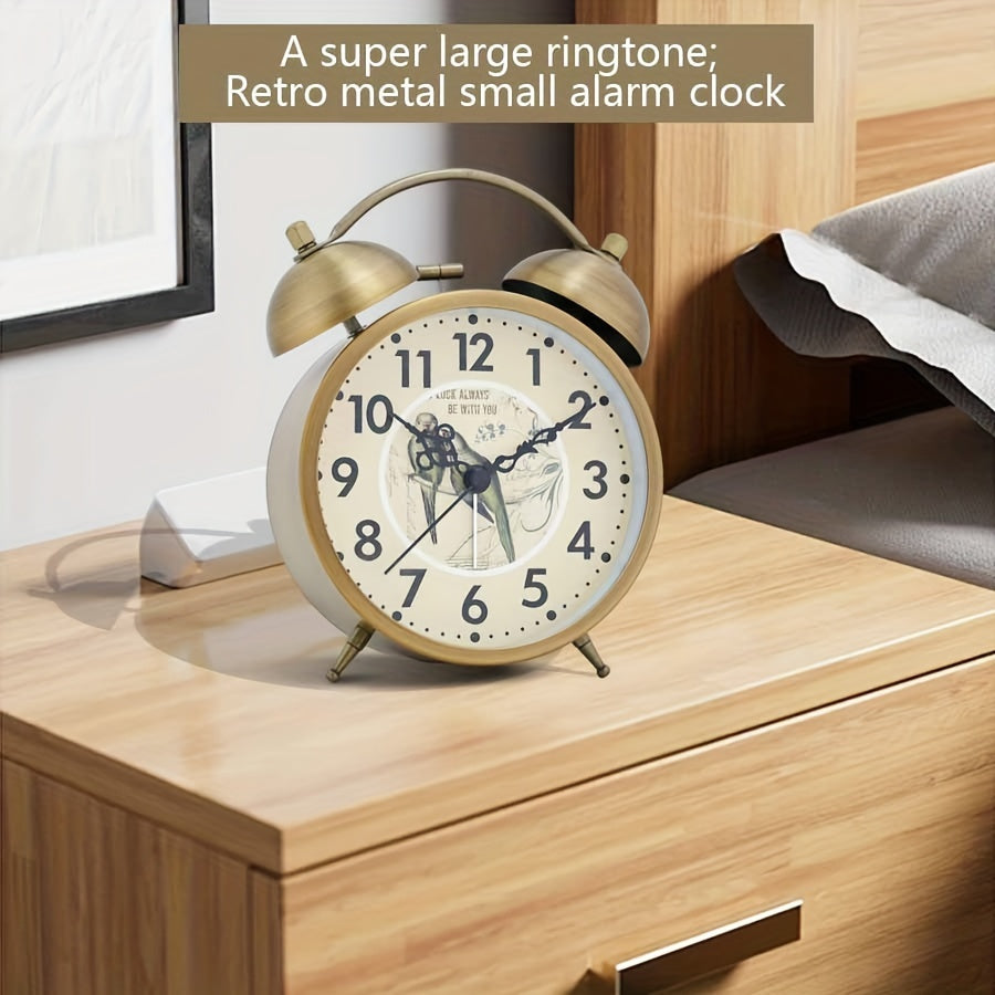 NORDIBELL – Orologio Alarm Luminosa Vintage Scandinavo