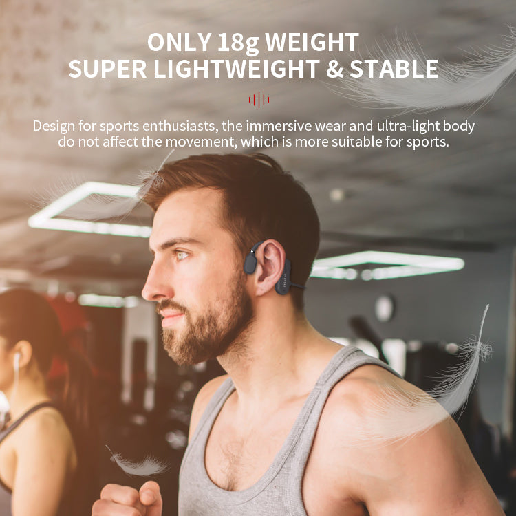 Nuove Cuffie Wireless Stereo Bluetooth a Conduzione Ossea Impermeabili