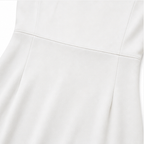 Elarosa – Abito Midi a Tubino Slim Fit con Maniche a Perla