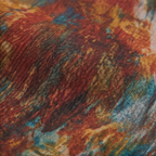 Elowen – Abito midi arricciato da donna in acquerello