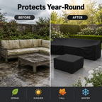 EVERDRAPE - Copertura per mobili con protezione UV e pioggia per mobili da giardino