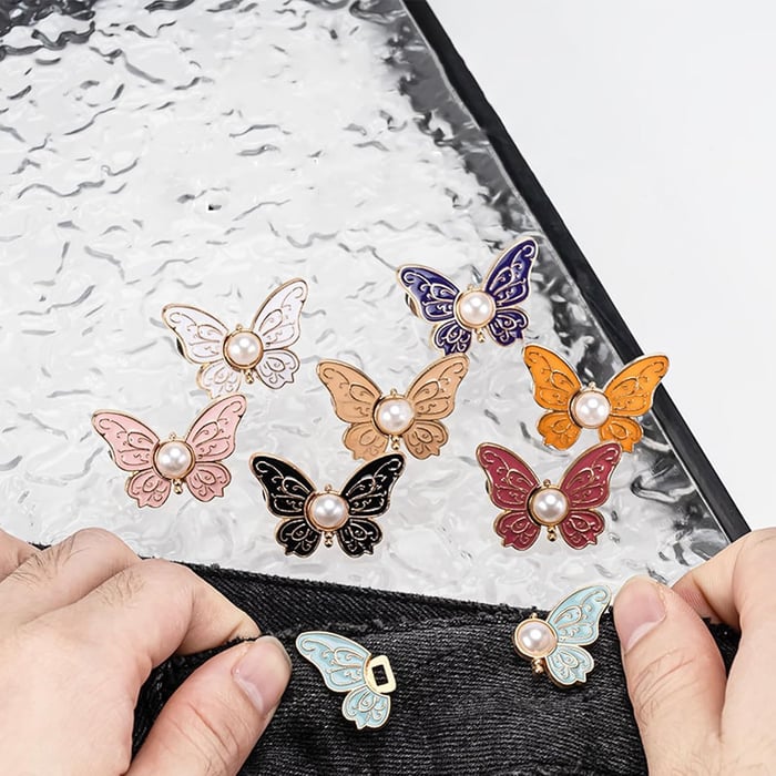Papilisse - Clip per Styling a Farfalla Staccabili, Set di 3