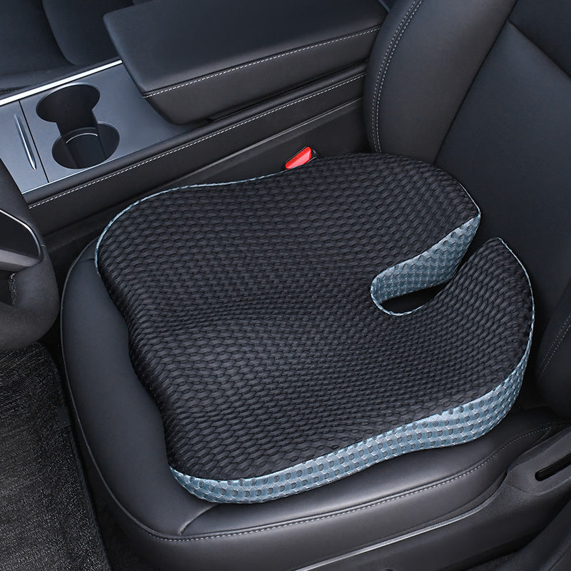 Cuscino Ergonomico Triacomfort | Forma Triangolare con Memory-Foam | Traspirante e Antipressione | Per Auto e Ufficio