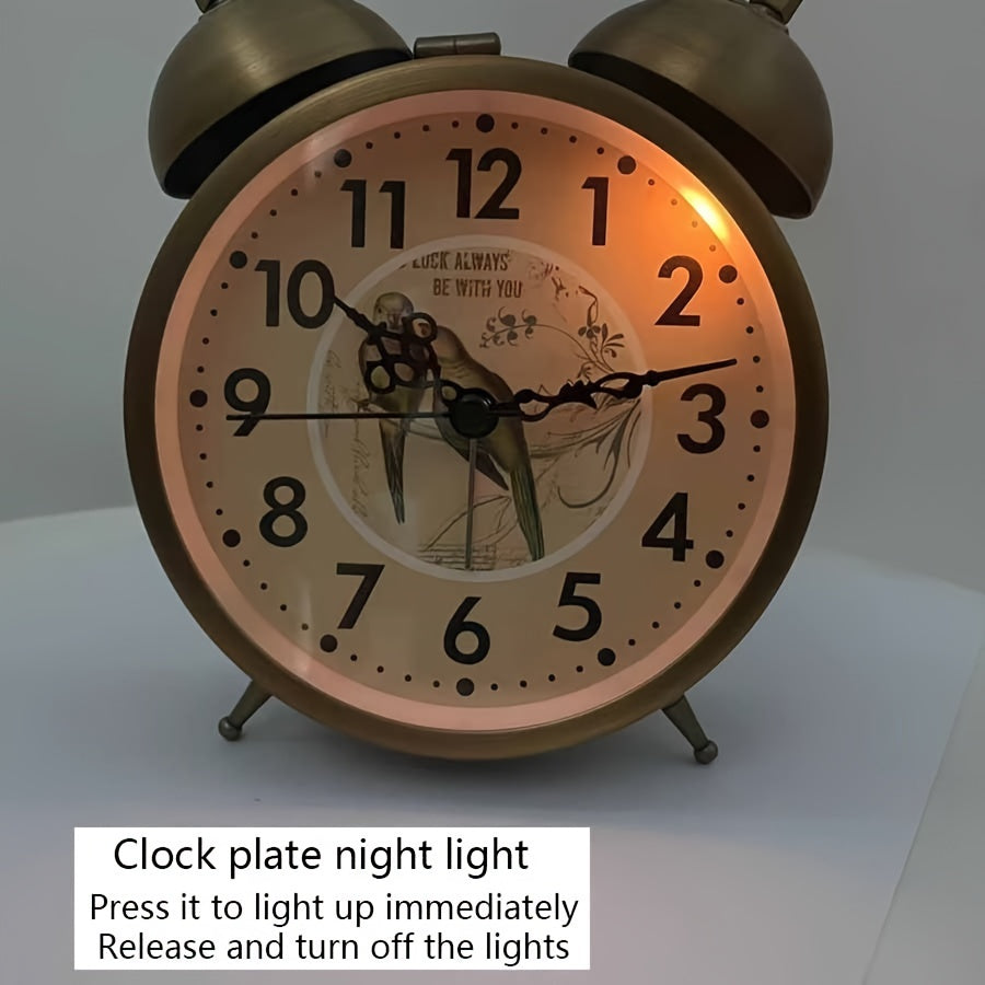 NORDIBELL – Orologio Alarm Luminosa Vintage Scandinavo