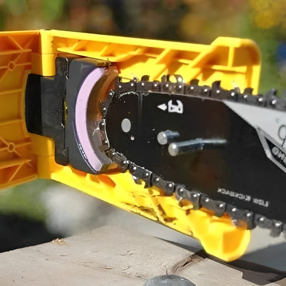 Affilatore per denti di motosega