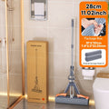 CLEANFLOW - Mop a strizzatore con spugna ad alta assorbenza per bagno e pavimenti