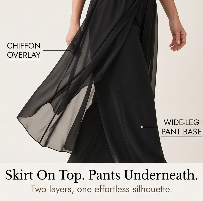 Florenza – Pantaloni Palazzo Fluttuanti da Donna