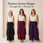 Florenza – Pantaloni Palazzo Fluttuanti da Donna