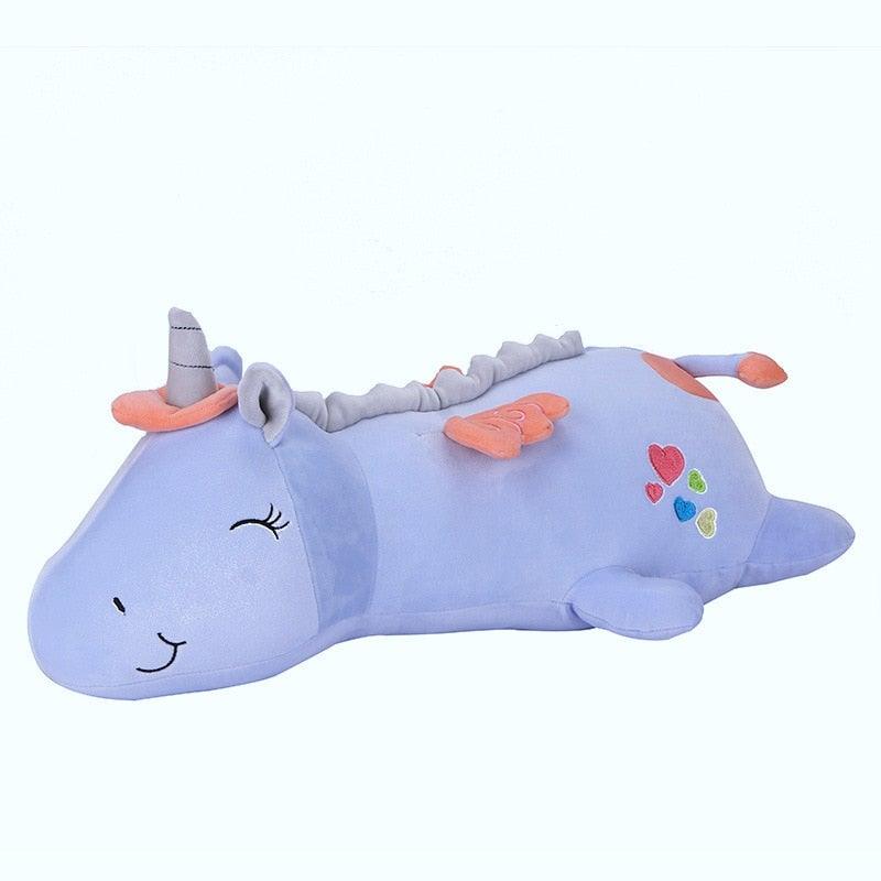 Lunacorn Unicorno Luminoso | Morbido Amico di Peluche | LED Arcobaleno | Regalo Perfetto per Bambini
