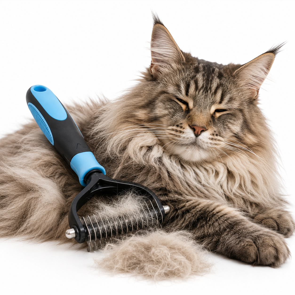 GROOMMASTER PRO – Spazzola per la rimozione del pelo a doppio lato per cani e gatti