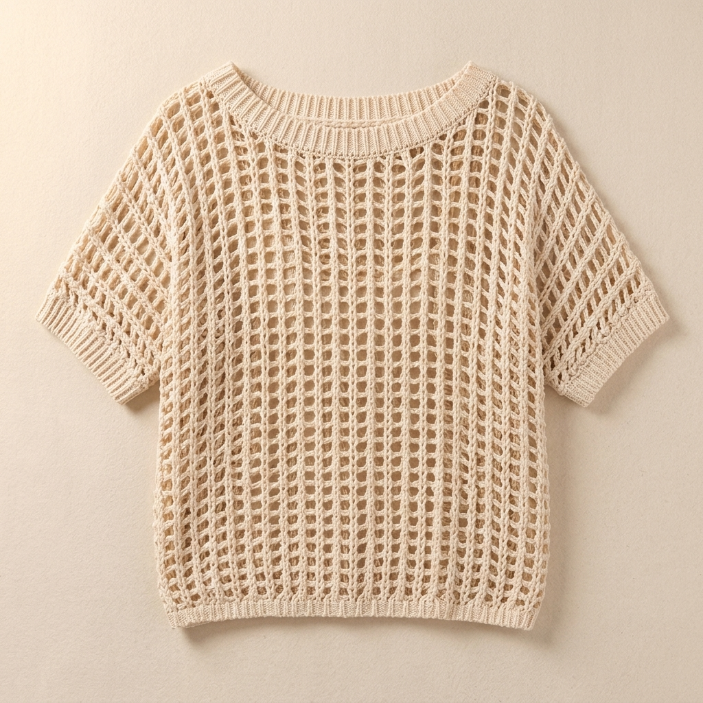 Aerela – Top in Maglia a Rete Leggera