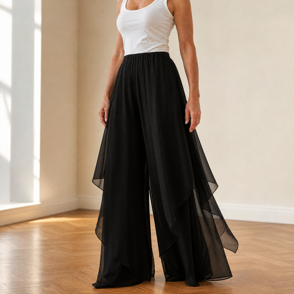 Florenza – Pantaloni Palazzo Fluttuanti da Donna