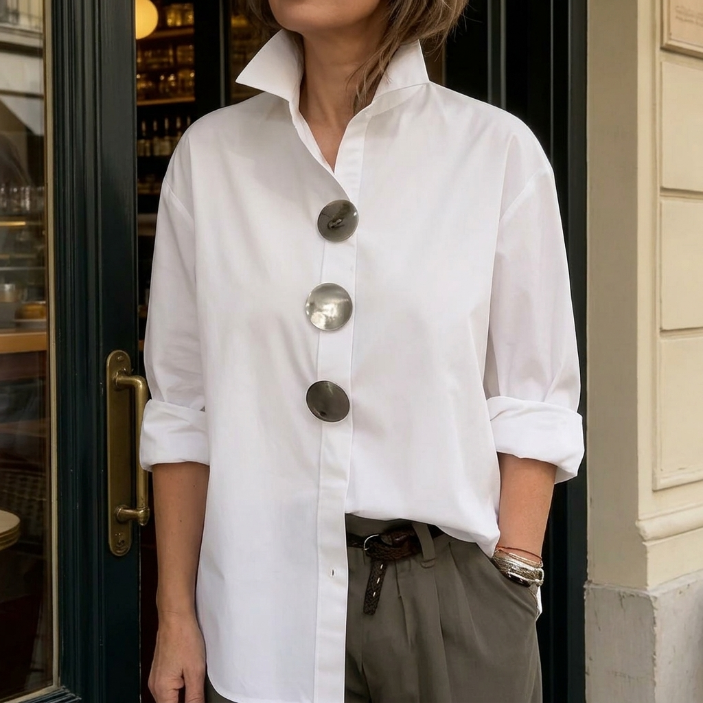 Milenza – Blusa Dichiarazione in Stile Italiano