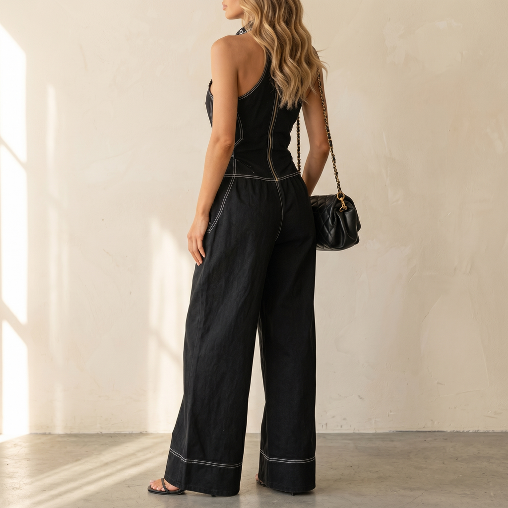 Lunelle – Salopette Scolpita da Donna