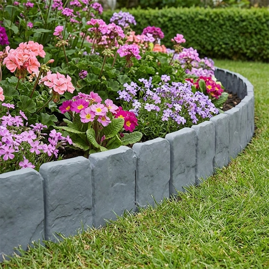 Stoneborder – Bordatura da Giardino in Pietra Finta