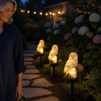 Lumora – Luce da Giardino a Forma di Gufo Solare