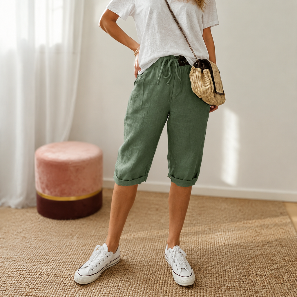 Lunaire – Pantaloni Capri da Donna per uno Stile Estivo Facile
