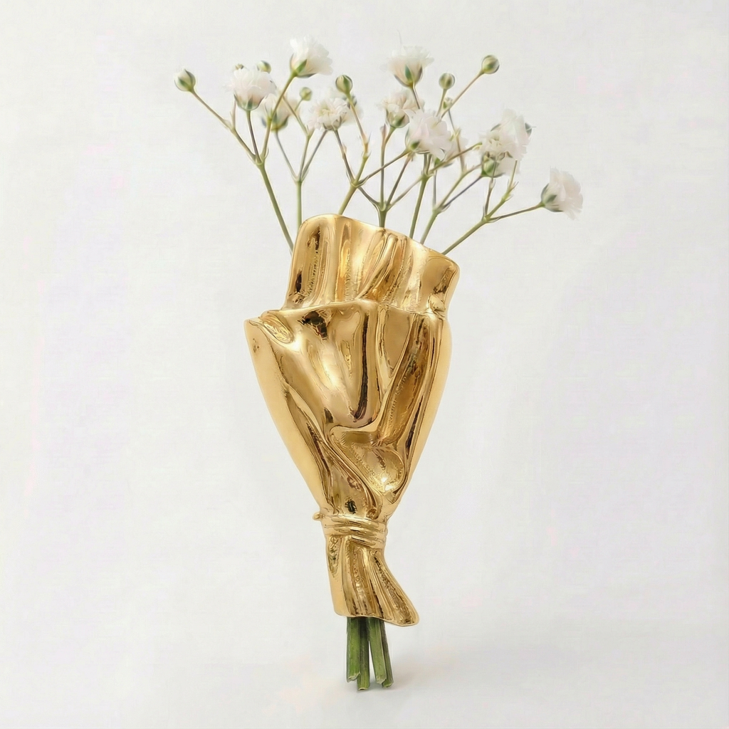 Florette - Spilla vaso per fiori indossabile