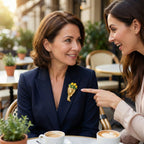 Florette - Spilla vaso per fiori indossabile