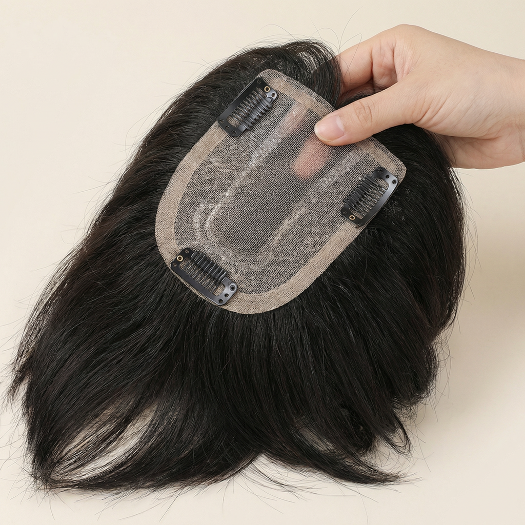 Velora – Topper per Capelli Naturale per Capelli Diradati