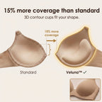 Veluna – Reggiseno Wireless Comfort Senza Cuciture