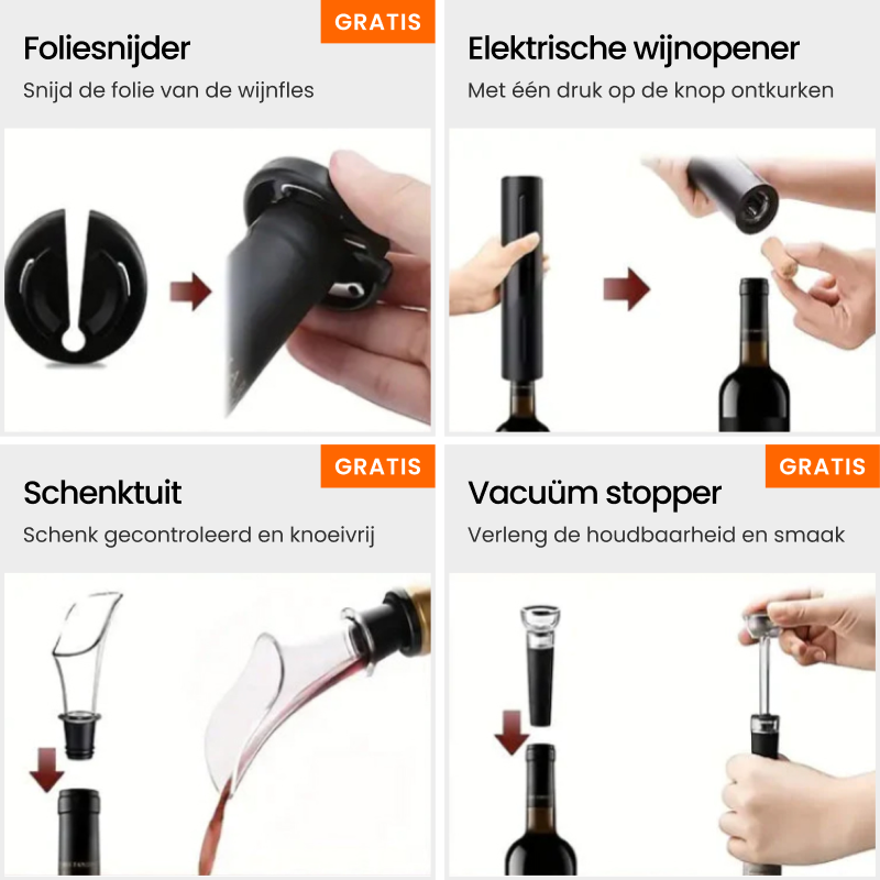 ElitePour - Apribottiglie elettrico di lusso