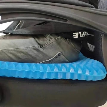Cuscino Ortopedico in Gel | Sollievo dalla Pressione - Dolore al Coccige - Supporto per la Schiena Bassa - Per Sedia da Ufficio - Auto - Uso in Sedia a Rotelle
