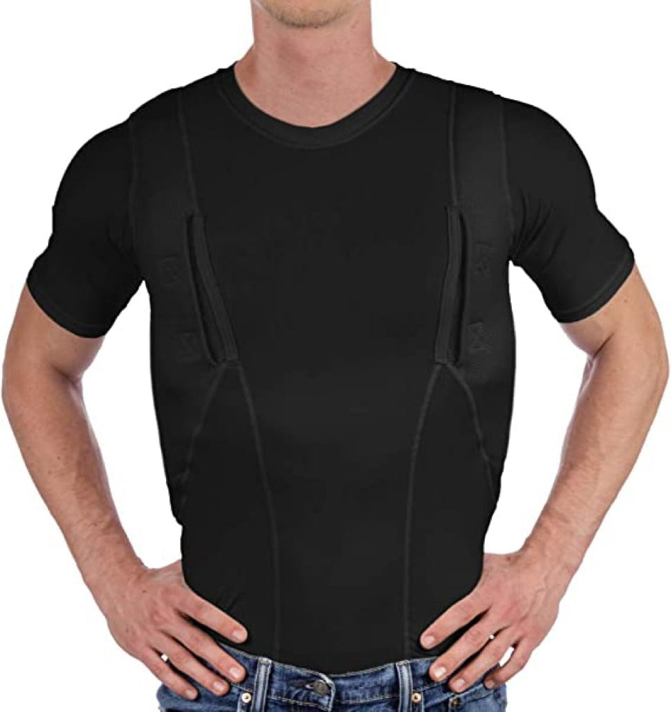 Maglietta con Holster in Pelle Nascosto per Uomini/Donne