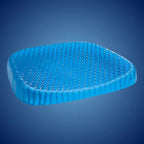 Cuscino Ortopedico in Gel | Sollievo dalla Pressione - Dolore al Coccige - Supporto per la Schiena Bassa - Per Sedia da Ufficio - Auto - Uso in Sedia a Rotelle