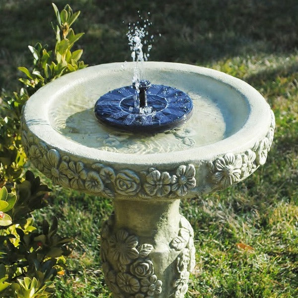 Fontana d'Acqua Solare per Giardino - Fontana Solare Ecologica per Esterni, Regalo per Amanti del Giardino, Fontana da Giardino