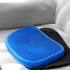 Cuscino Ortopedico in Gel | Sollievo dalla Pressione - Dolore al Coccige - Supporto per la Schiena Bassa - Per Sedia da Ufficio - Auto - Uso in Sedia a Rotelle