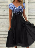Abito da Festa in Chiffon per Donna