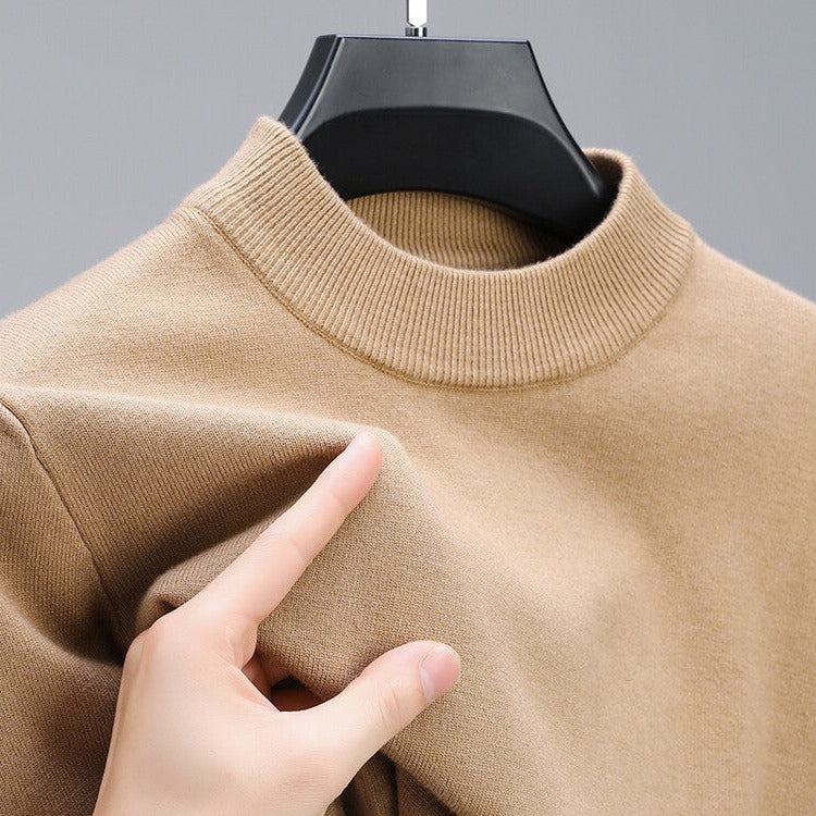 Maglione da Uomo in Cashmere di Alta Qualità con Orlo Elegante