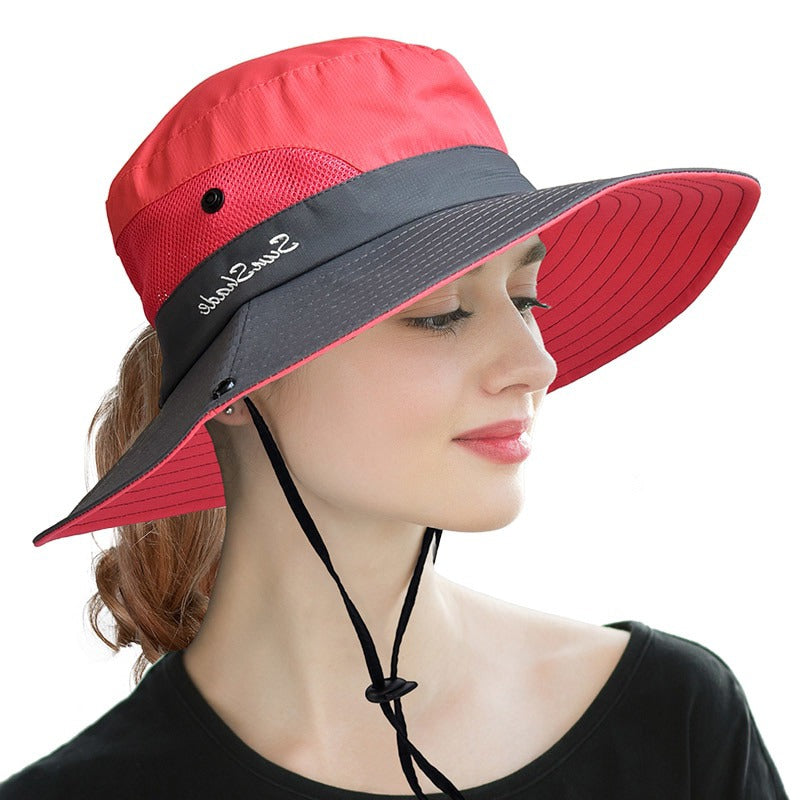 Cappello da Sole Pieghevole con Protezione UV - La Protezione Solare più Elegante che Indosserai Mai!