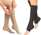 Calze a Compressione con Cerniera Supporto 20-30 mmHg