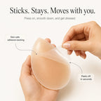 Curvella – Cuscinetti adesivi in silicone simile per curve istantanee