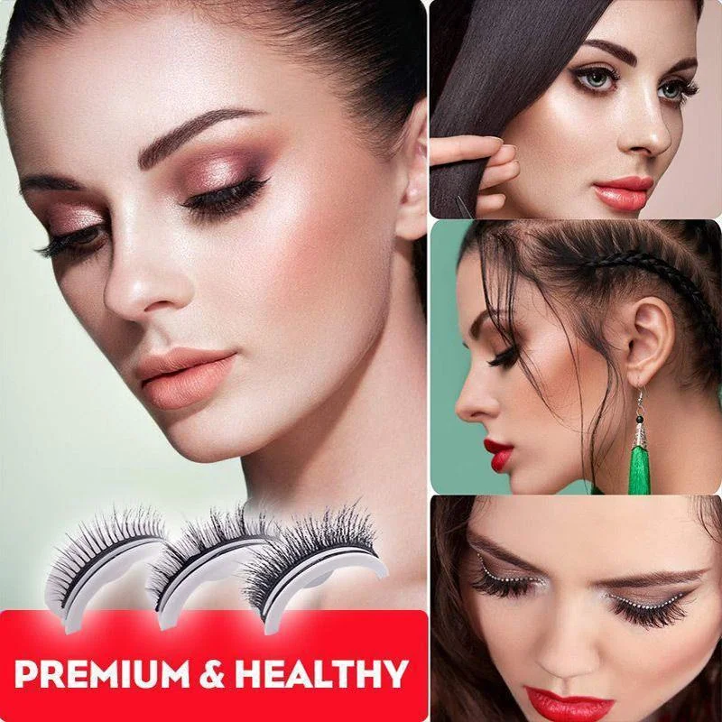 Ciglia Premium Riutilizzabili e Autoadesive