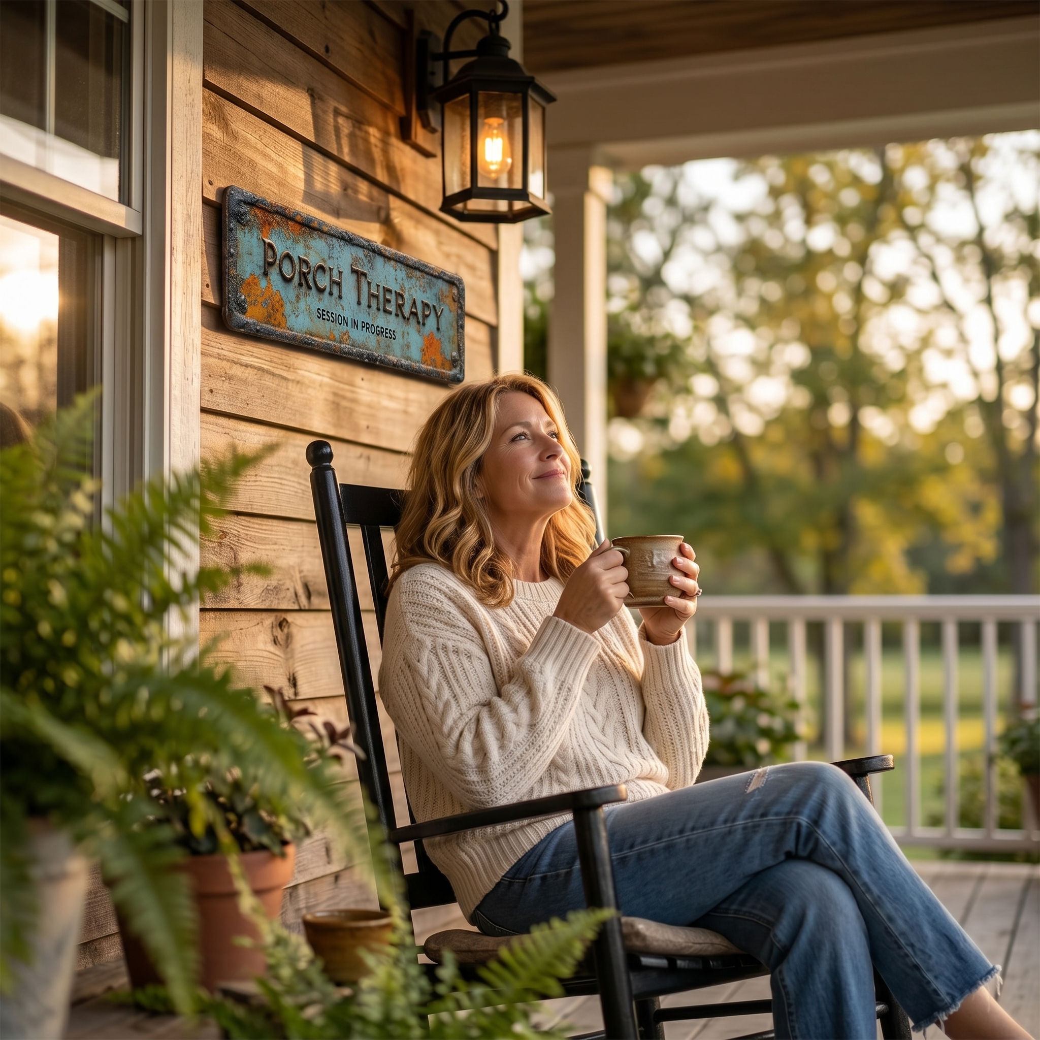 Porchly – Targa Terapia da Veranda in Stile Vintage