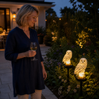 Lumora – Luce da Giardino a Forma di Gufo Solare