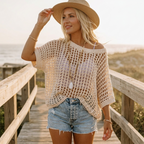 Aerela – Top in Maglia a Rete Leggera