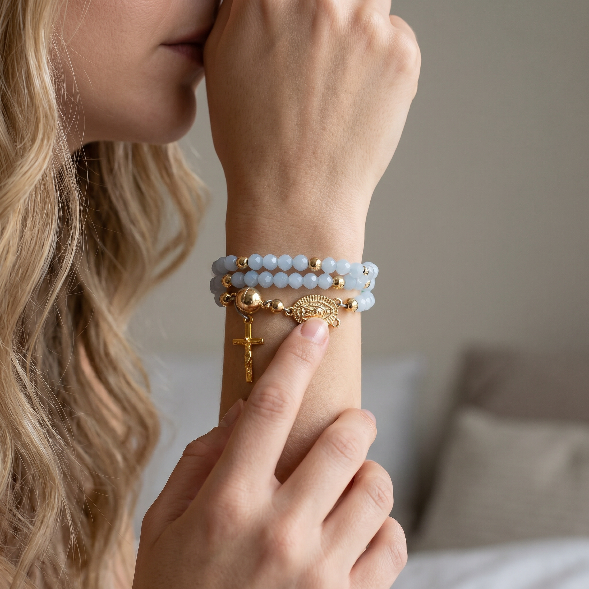 Aveluna – Bracciale Rosario Fatti a Mano