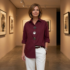 Milenza – Blusa Dichiarazione in Stile Italiano