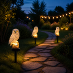 Lumora – Luce da Giardino a Forma di Gufo Solare
