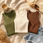 Liora – Canotta con reggiseno integrato per donna