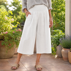 Coastella – Pantaloni Culotte a Vita Arricciata per Donna